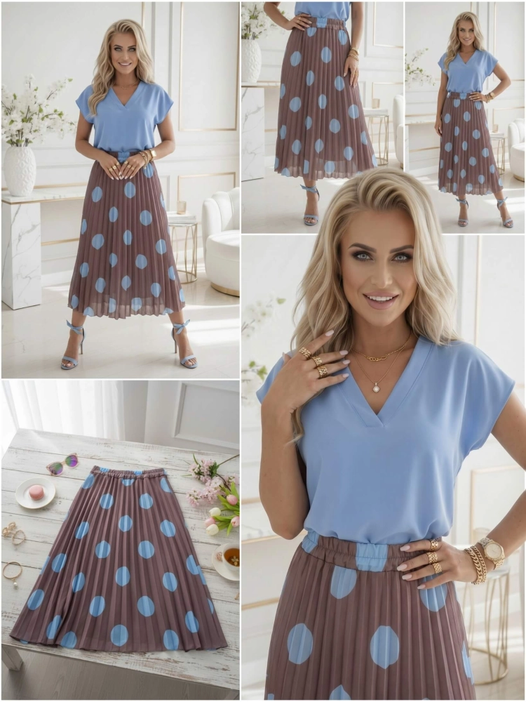 spodnica-plisowana-amara-dots-just-women-fango- niebieskie-grochy-duze-kropki-midi-plisy-guma-w-pasie-wloska-produkcja-elegancka-wiosna-lato-butik-szykownia-7