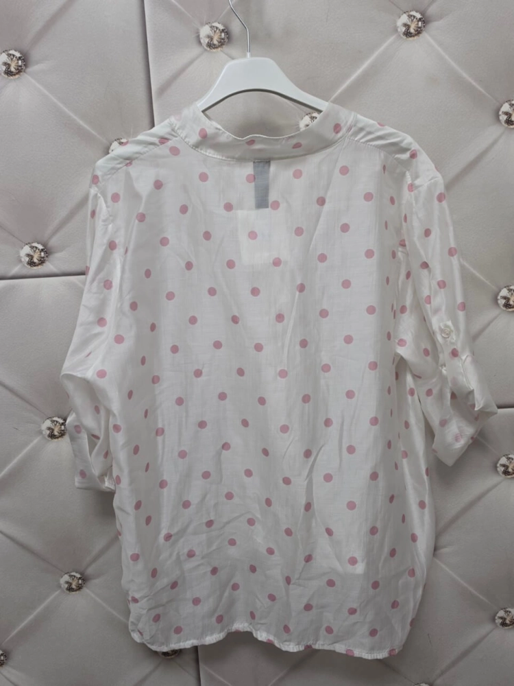 bluzka-koszulowa-alessia-biala-rozowe-kropki-mgielka-tencel-wloska-produkcja-rekaw-3-4-wiazana-lekka-damska-butik-szykownia-10