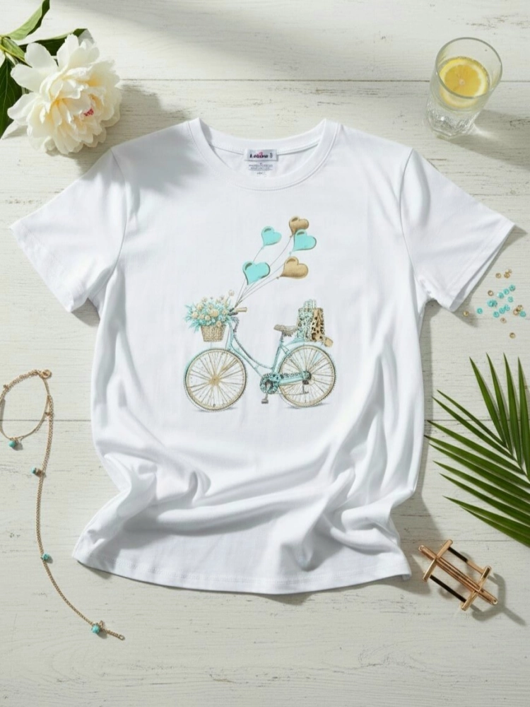 bluzka-tshirt-agape-biala-oversize-aplikacja-3d-rower-mietowy-krotki-rekaw-bawelna-elastan-wloska-produkcja-modna-casual-wiosna-lato-butik-szykownia-4