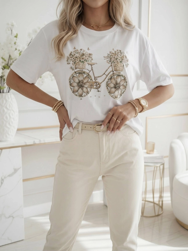 bluzka-tshirt-agape-biala-oversize-aplikacja-3d-rower-kwiatowy-bezowy-krotki-rekaw-bawelna-elastan-wloska-produkcja-modna-casual-wiosna-lato-butik-szykownia-1