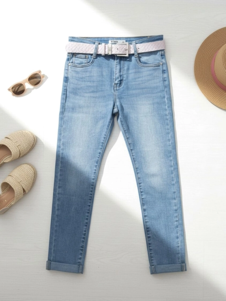 jeansy-msara-slim-fit-sz3367-5-jasny-jeans-przecierane-skinny-pasek-pudrowy-roz-elastyczne-butik-szykownia-3
