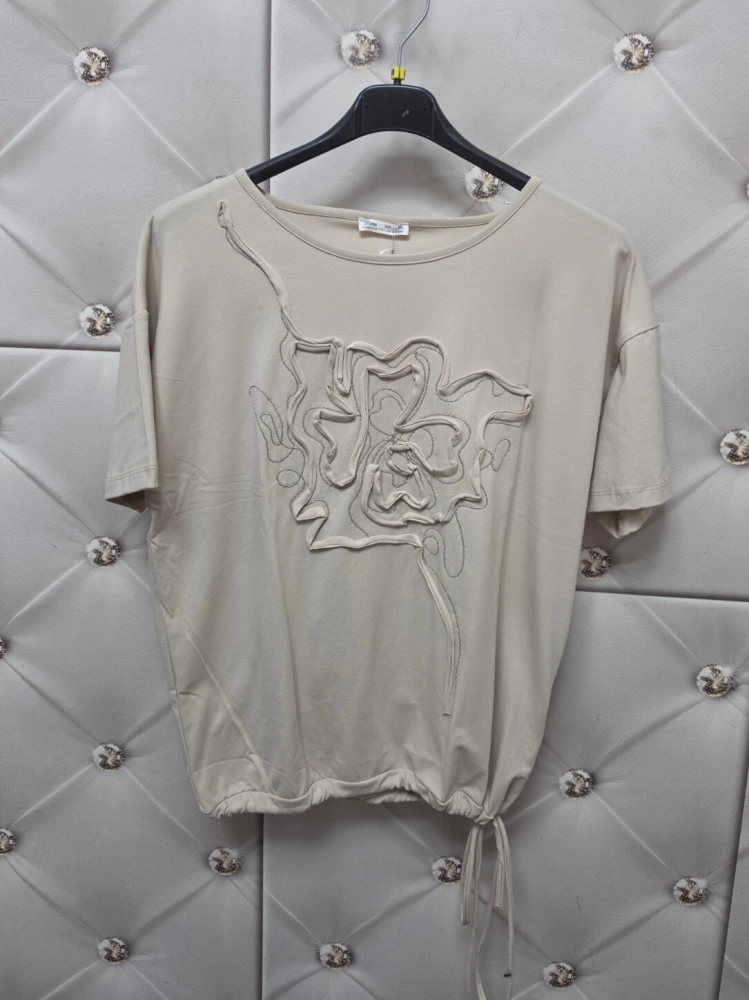 bluzka-damska-latynka-bezowa-z-aplikacja-3d-wiazana-na-dole-bawelniana-elastyczna-polska-produkcja-s-m-m-l-l-xl-butik-szykownia-8