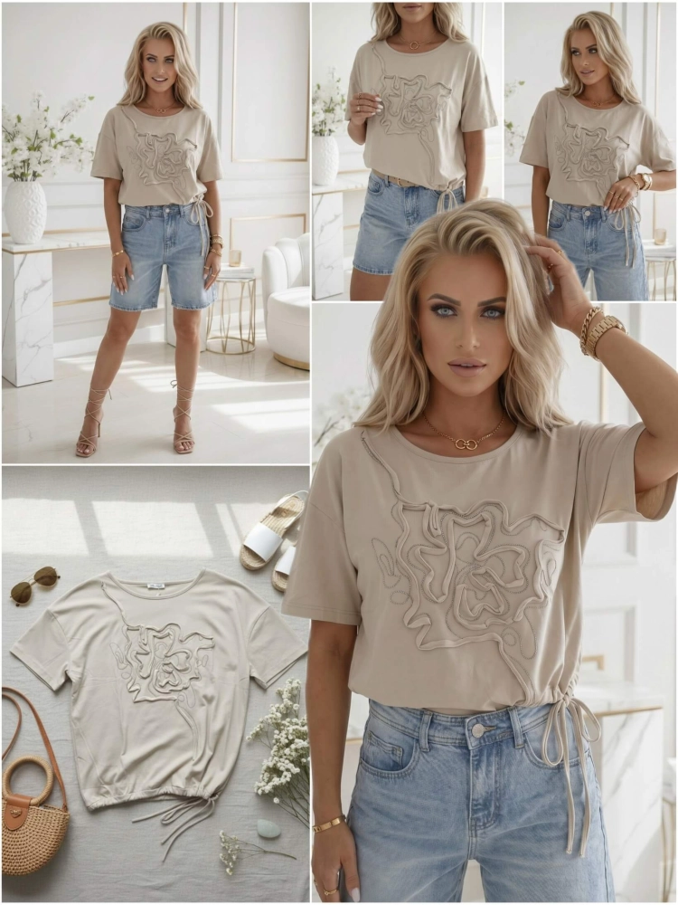 bluzka-damska-latynka-bezowa-z-aplikacja-3d-wiazana-na-dole-bawelniana-elastyczna-polska-produkcja-s-m-m-l-l-xl-butik-szykownia-11