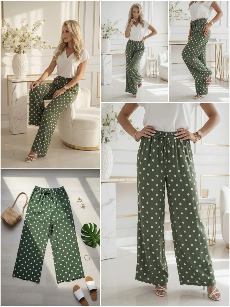 spodnie-szwedy-bellarosa-zielone-khaki-w-biale-kropki-szerokie-nogawki-wysoki-stan-wiskoza-elastan-kieszenie-guma-w-pasie-butik-szykownia-10
