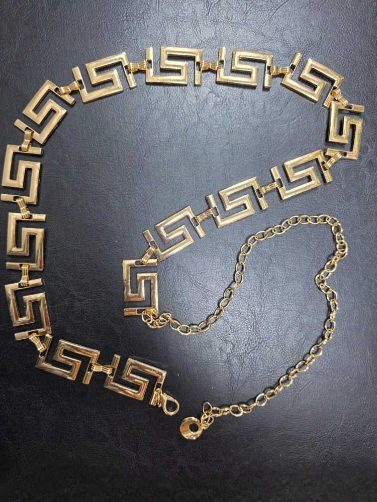 pasek-lancuszkowy-zloty-model-1-metalowy-regulowany-na-karabinczyk-geometryczne-ogniwa-do-sukienki-spodni-spodnicy-butik-szykownia-4