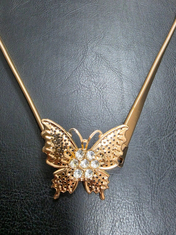 pasek-sprezynka-model-1014-zloty-elastyczny-z-ozdoba-motyl-metalowy-bizuteryjny-do-sukienki-tuniki-sweterka-butik-szykownia-3