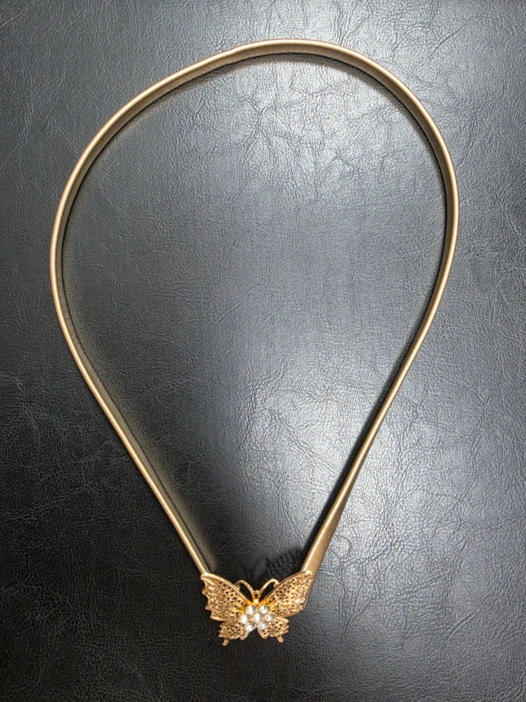 pasek-sprezynka-model-1014-zloty-elastyczny-z-ozdoba-motyl-metalowy-bizuteryjny-do-sukienki-tuniki-sweterka-butik-szykownia-4