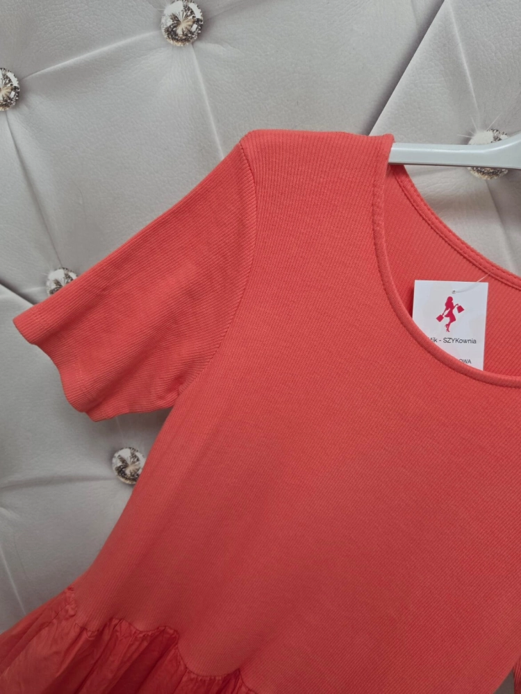sukienka-solaria-koralowa-bombka-z-kieszeniami-prazkowana-gora-elastyczna-bawelna-rozmiar-uniwersalny-wiosna-lato-butik-szykownia-8