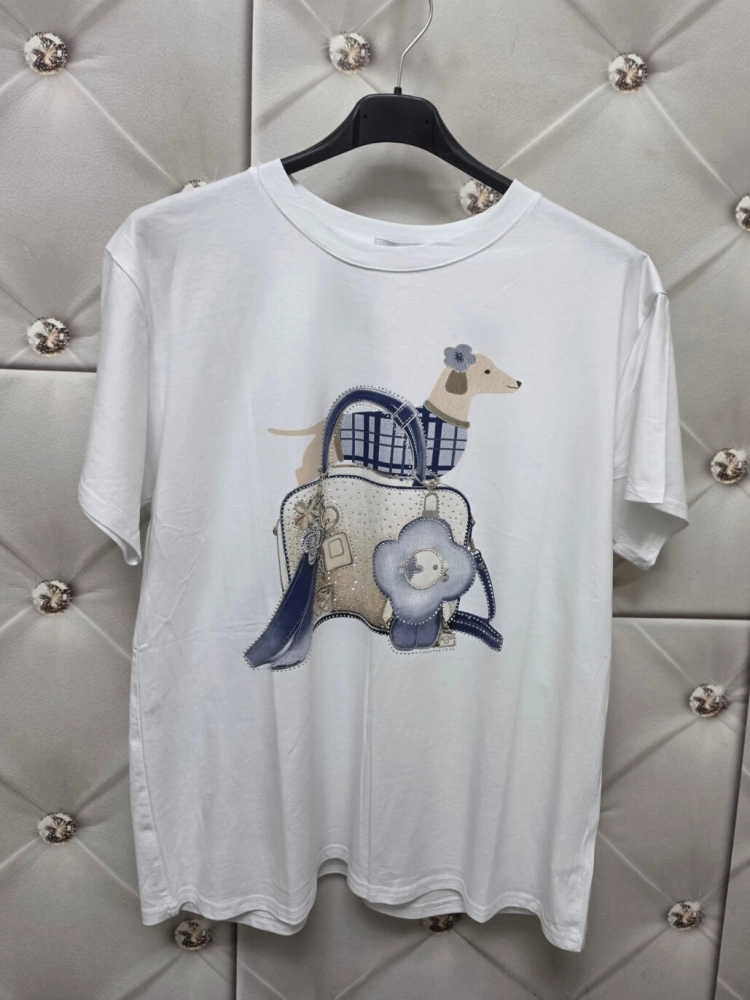 bluzka-tshirt-agape-biala-oversize-aplikacja-3d-torebka-granat-krotki-rekaw-bawelna-elastan-wloska-produkcja-modna-casual-wiosna-lato-butik-szykownia-8