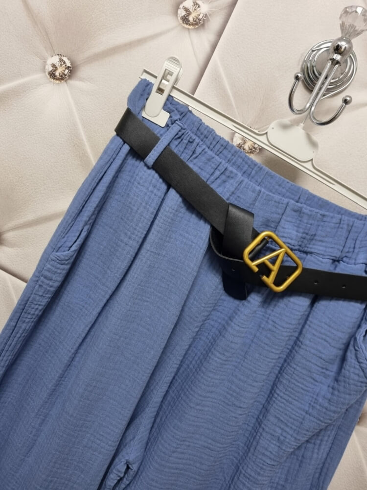 spodnie-luna-comfort-muslinowe-niebieskie-z-paskiem-szeroka-nogawka-guma-w-pasie-bawelna-letnie-przewiewne-butik-szykownia-9