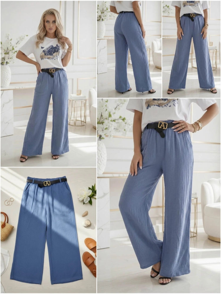 spodnie-luna-comfort-muslinowe-niebieskie-z-paskiem-szeroka-nogawka-guma-w-pasie-bawelna-letnie-przewiewne-butik-szykownia-12
