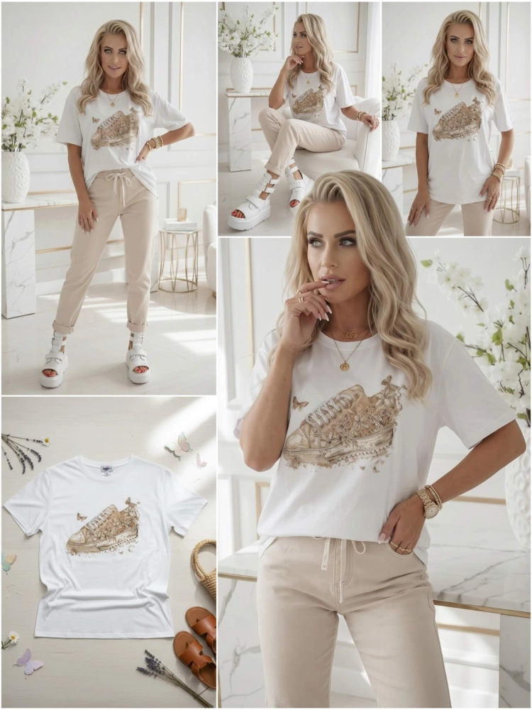 bluzka-tshirt-agape-biala-oversize-aplikacja-3d-trampek-beżowy-krotki-rekaw-bawelna-elastan-wloska-produkcja-modna-casual-wiosna-lato-butik-szykownia-12