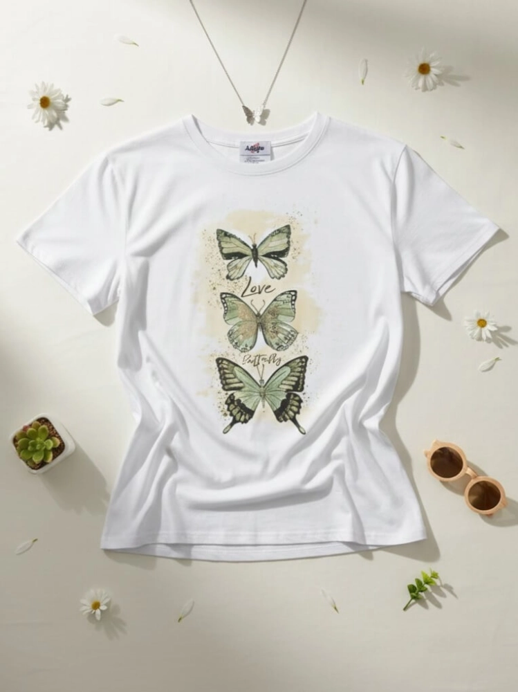 bluzka-tshirt-agape-biala-oversize-aplikacja-3d-motyl-zielony-krotki-rekaw-bawelna-elastan-wloska-produkcja-modna-casual-wiosna-lato-butik-szykownia-4