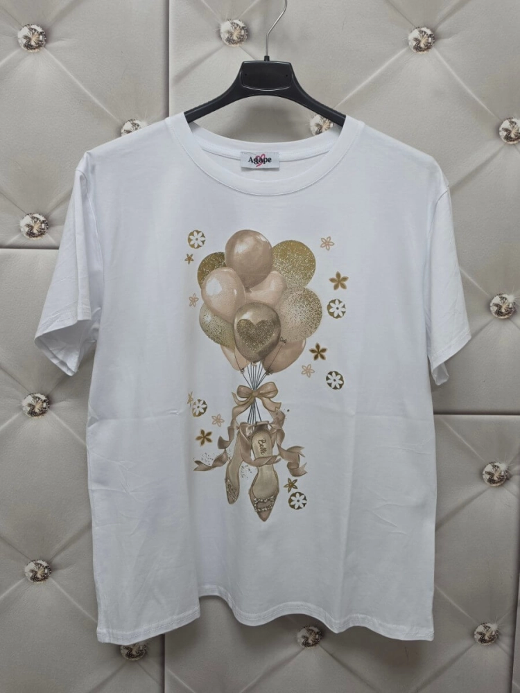 bluzka-tshirt-agape-biala-oversize-aplikacja-3d-balony-bezowe-krotki-rekaw-bawelna-elastan-wloska-produkcja-modna-casual-wiosna-lato-butik-szykownia-9