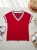bluzka-riva-czerwona-bawelniana-dekolt-v-trendy-sobiertex-polska-produkcja-krotki-rekaw-tasmy-butik-szykownia-3