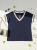 bluzka-riva-granatowa-bawelniana-dekolt-v-trendy-sobiertex-polska-produkcja-krotki-rekaw-tasmy-butik-szykownia-4