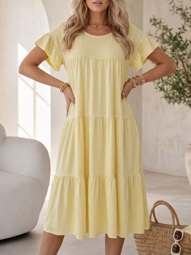 sukienka-aurelia-zolta-bawelniana-oversize-trzy-odciecia-falbanki-elastyczna-duzy-rozmiar-butik-szykownia-1