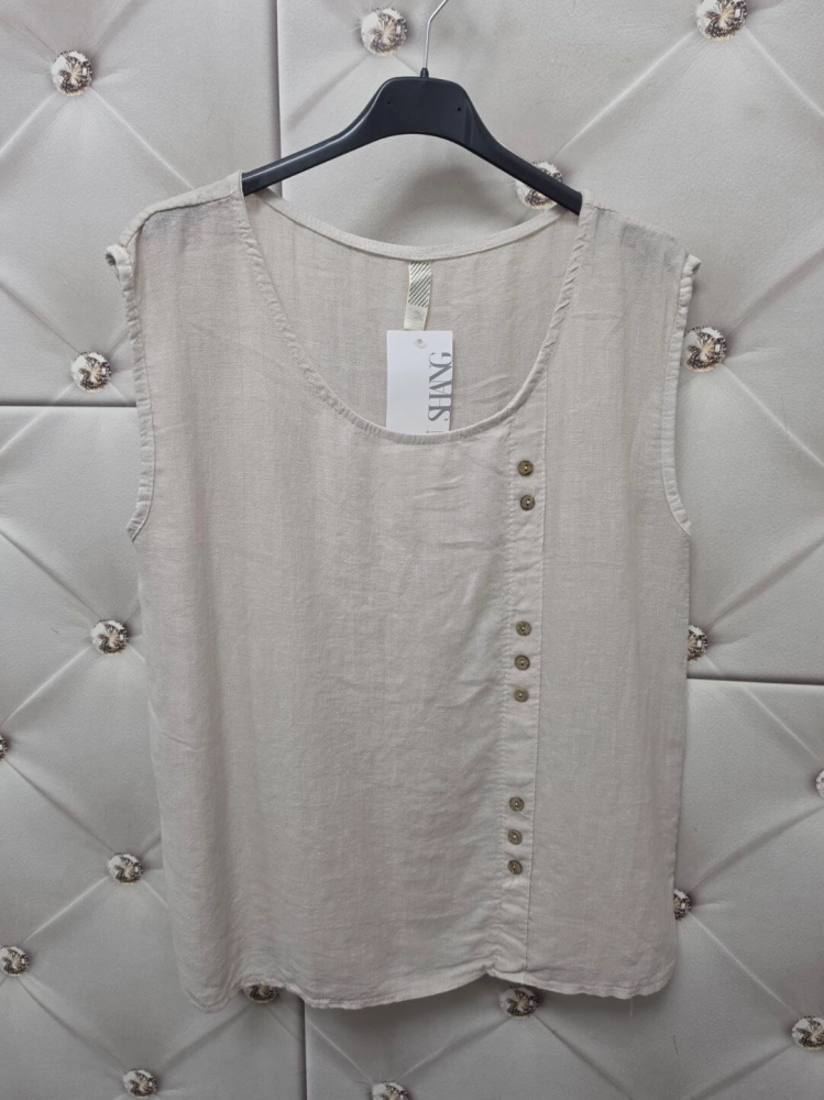 bluzka-solmira-jasny-bezowy-lniano-wiskozowa-szerokie-ramiaczka-ozdobne-guziki-butik-szykownia-7