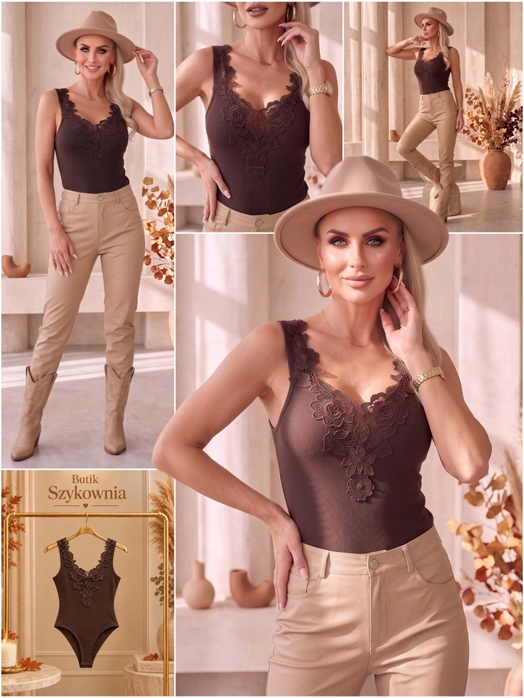 body-damskie-peafowl-florenne-ciemny-czekoladowy-braz-prazkowane-koronka-szerokie-ramiaczka-elastyczne-butik-szykownia-6