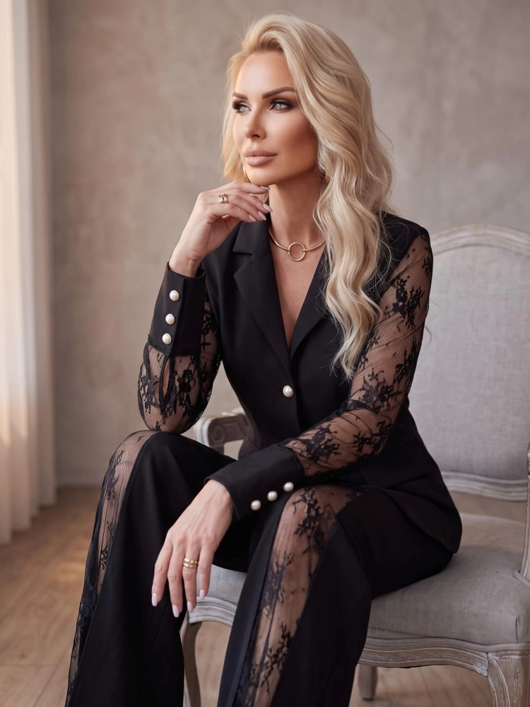 komplet-damski-varelle-lace-czarny-garnitur-marynarka-koronka-szerokie-spodnie-l-xl-butik-szykownia-5