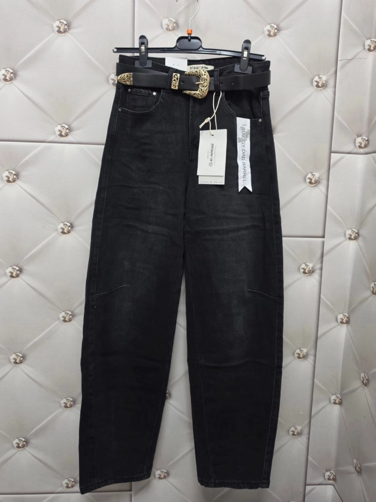 jeansy-damskie-msara-bgs109-a-czarne-baggy-dad-barrel-pasek-elastyczne-butik-szykownia-9