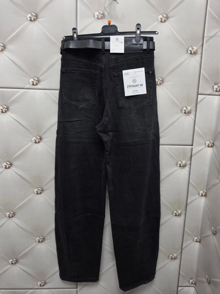 jeansy-damskie-msara-bgs109-a-czarne-baggy-dad-barrel-pasek-elastyczne-butik-szykownia-10